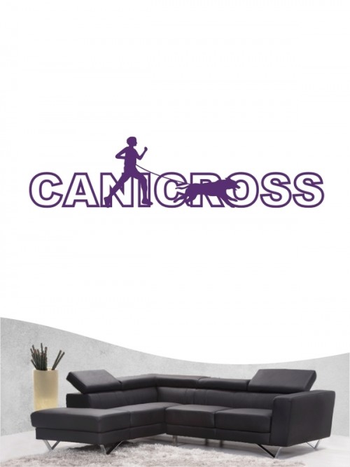 Canicross 14 - Wandtattoo