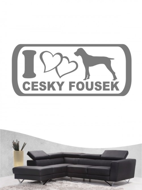 Cesky Fousek 6 - Wandtattoo