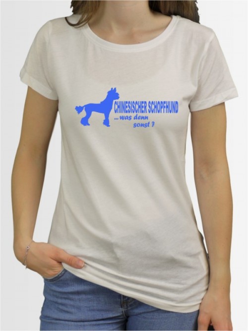 "Chinesischer Schopfhund 7" Damen T-Shirt