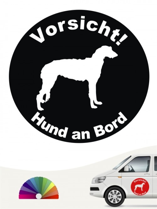 Deerhound Aufkleber von anfalas.de