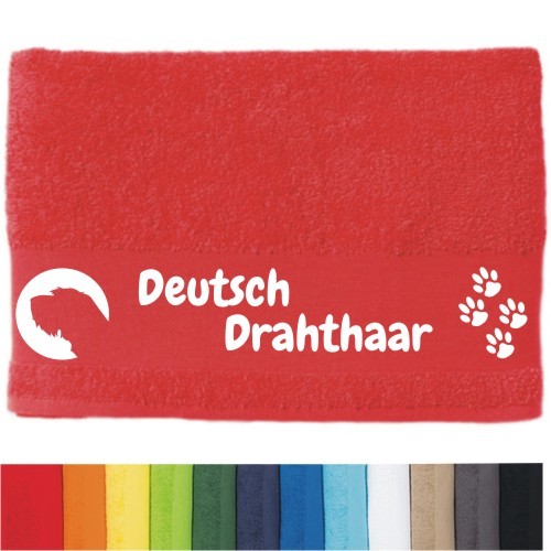 DOG - Handtuch "Deutsch Drahthaar" selbst gestalten | ANFALAS