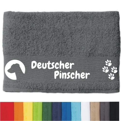 DOG - Handtuch "Deutscher Pinscher" selbst gestalten | ANFALAS