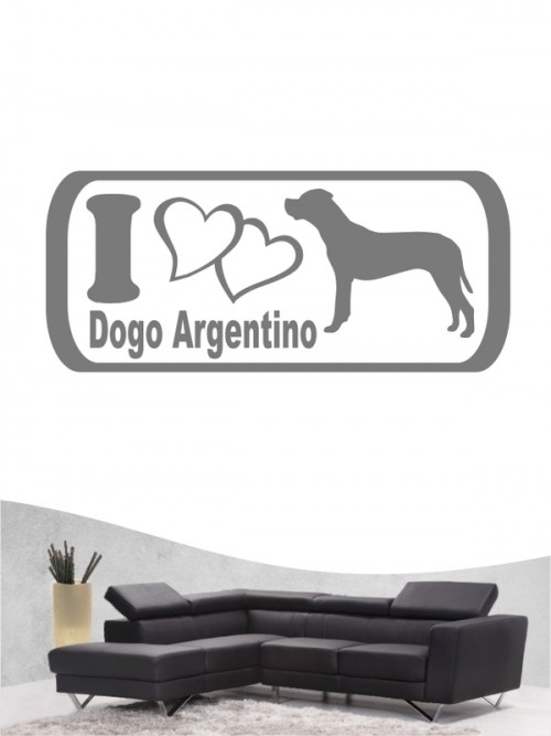 Dogo Argentino 6 - Wandtattoo