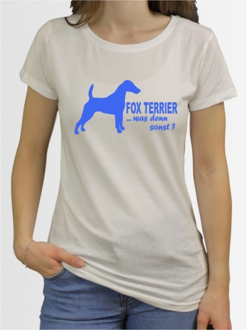 "Fox Terrier 7" Damen T-Shirt