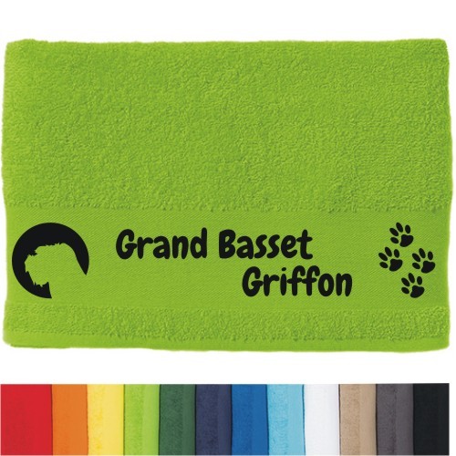 DOG - Handtuch "Grand Basset Griffon" selbst gestalten | ANFALAS