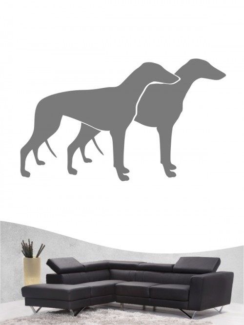 Greyhound 2 - Wandtattoo