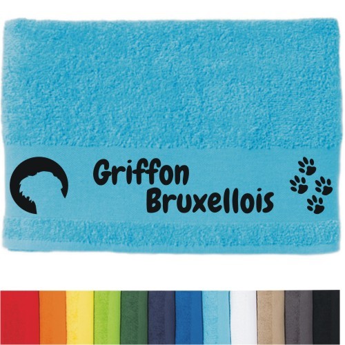 DOG - Handtuch "Griffon Bruxellois" selbst gestalten | ANFALAS