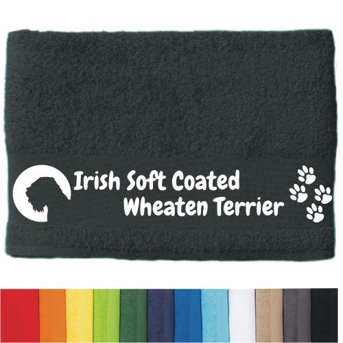 DOG - Handtuch "Irish Soft Coated Wheaten Terrier" selbst gestalten | ANFALAS