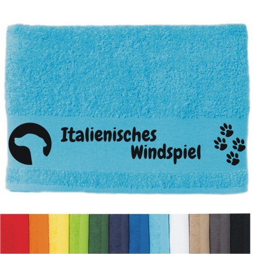 DOG - Handtuch "Italienisches Windspiel" selbst gestalten | ANFALAS