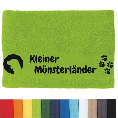 DOG - Handtuch "Kleiner Münsterländer" selbst gestalten | ANFALAS