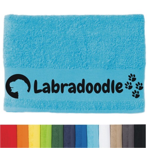 DOG - Handtuch "Labradoodle" selbst gestalten | ANFALAS