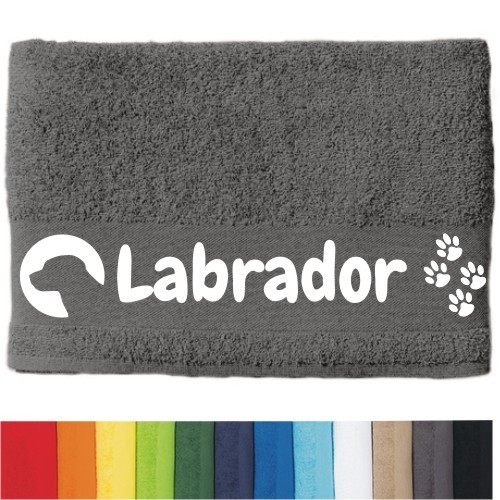 DOG - Handtuch "Labrador Retriever" selbst gestalten | ANFALAS