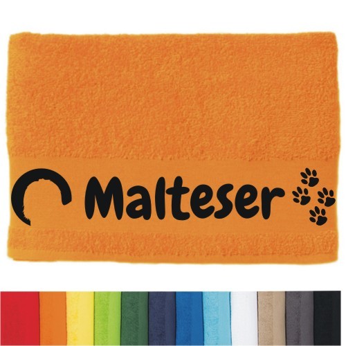 DOG - Handtuch "Malteser" selbst gestalten | ANFALAS