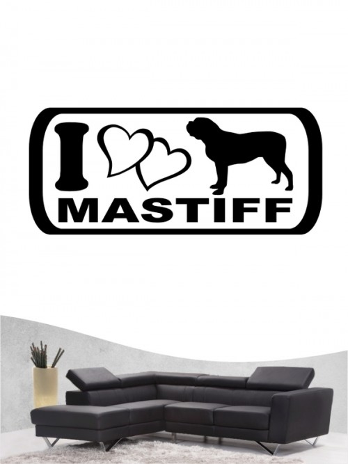 Mastiff 6 - Wandtattoo