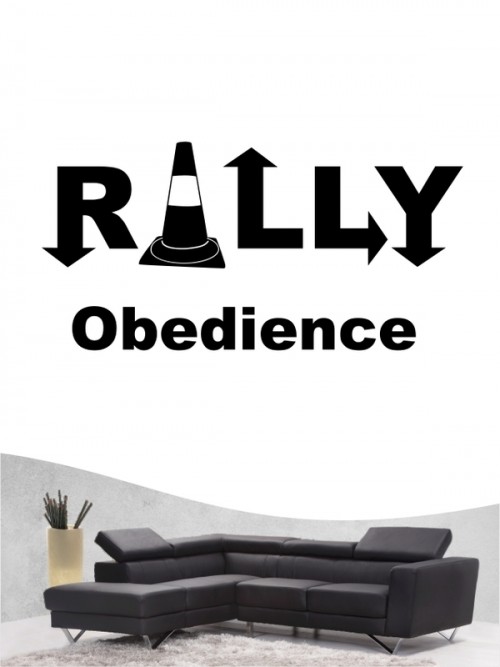 Rally Obedience 8 - Wandtattoo
