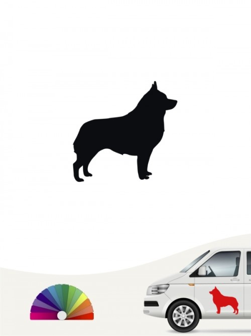 Hunde-Autoaufkleber Schipperke 1 Mini von Anfalas.de
