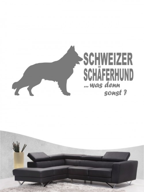 Schweizer Schäferhund 7 - Wandtattoo