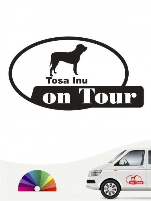 Hunde-Autoaufkleber Tosa Inu 9 von Anfalas.de