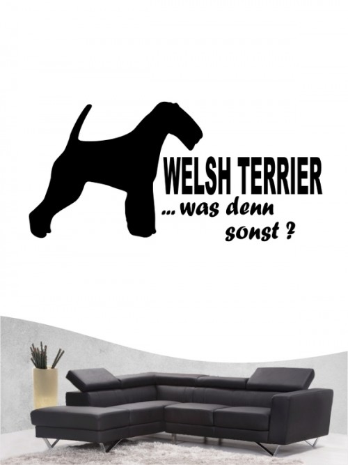 Welsh Terrier 7 - Wandtattoo