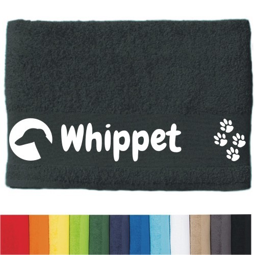 DOG - Handtuch "Whippet" selbst gestalten | ANFALAS